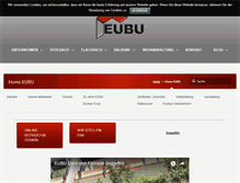 Tablet Screenshot of eubu.de